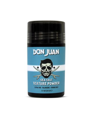 Don Juan Sea Salt Texture Powder | Extra Fine | Strong Hold | Matte Finish | Volume and Texture 0.7 Ounce
