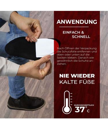 Thermopad Handwarmer | Soft Warming Pillow - 10 Pairs of Instant Heat Pads & Toe Warmers for 8 Hours of Comfort - Buy Online on GoSupps.com