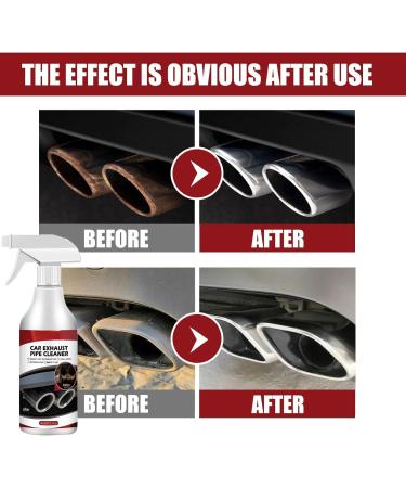 Powerful Car Exhaust Cleaner Automotive Exhaust Pipe Cleaner Catalytic Converter Cleaner Fuel And Exhaust System Cleaner 60ml Metal Surface Rust Cleaner (1PCS) - Buy Online on GoSupps.com