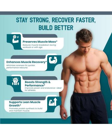 Liposomal HMB with Vitamin D3 K2 & Zinc Advanced Formula Supports Muscle Mass Joint Wellness & Recovery* 180 Capsules (Pack of 1) No Gluten or GMOs 180 Count (Pack of 1) - Buy Online on GoSupps.com