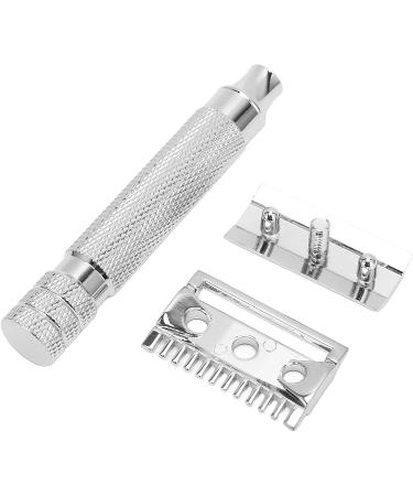 Jenngaoo Vintage Safety Razor for Men | Classic Metal Manual Razor - Perfect Home Barber Gift - Buy Online on GoSupps.com