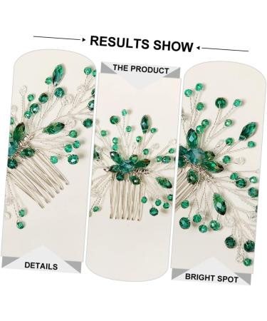 MAGICLULU Bridal Rhinestone Comb Wedding Hair Comb Wedding Hair Clip Wedding Hair Accessories for Brides Wedding Hairpin for Bridal Wedding Jewelry Bridal Hair Clip Bridal Hair Comb - Buy Online on GoSupps.com