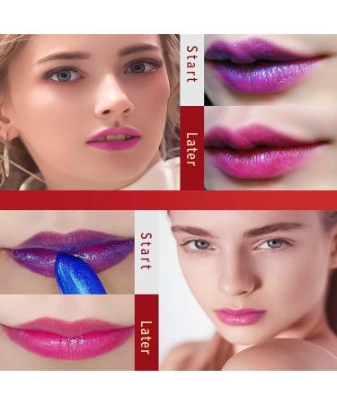 Eastuy Lipstick Lip Pencil - Long-lasting temperature-changing color lipstick - Moisturizing temperature-changing color lip pencil Eastuy red - Buy Online on GoSupps.com