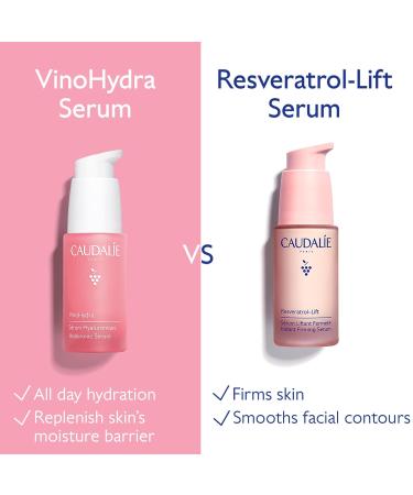 Buy Caudalie Vinohydra Hyaluronic Serum - Hydrating Skincare for All Skin Types | Fast International Shipping - Buy Online on GoSupps.com
