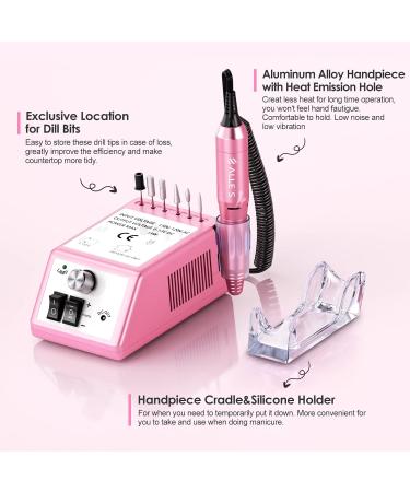 Professional Electric Nail Cutter - 20 000 RPM Acrylic Gel Polishing Tool for Home & Salon Use | Perfect Mother's Day Gift - Buy Online on GoSupps.com