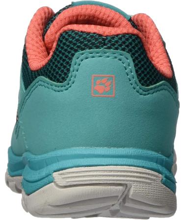 Jack Wolfskin MTN Attack 3 Low K Hiking Boot - Big Kid (8-12 Years) - Size 9 - Green/Rose - Buy Online on GoSupps.com
