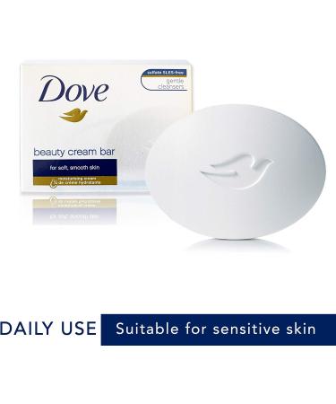 3 x Dove Beauty Cream Bar | Classic Original Soap for Shower & Bath Cleansing | Normal & Sensitive Skin | Triple Multipack 90g - Buy Online on GoSupps.com