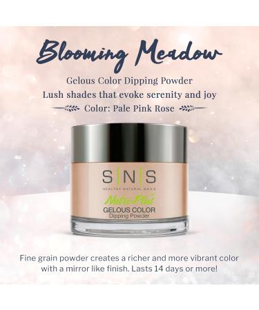 SNS Nail Dip Powder - Pale Pink Rose Gelous Color | Long-Lasting Odor-Free No UV Lamp | 1oz BM08 - Shop Internationally - Buy Online on GoSupps.com