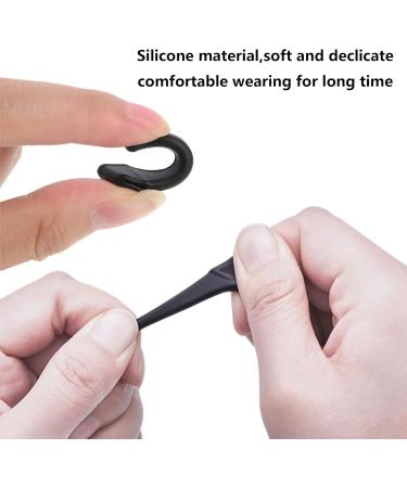 Haobin 20 Pair Silicone Anti-Slip Glasses Ear Hooks - Comfortable Protection for Sunglasses & Eyeglasses - Buy Online on GoSupps.com