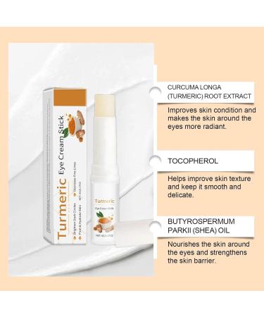 Lumibalm Eye Bags Lumibalm Eye Serum Turmeric Retinol Eye Cream Stick Hydrating Eye Balm Stick for Bags and Puffiness Moisturizing Balm for Bags and Reduces (3) - Buy Online on GoSupps.com
