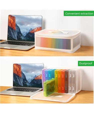 10 Pack Large Photo Storage Boxes- Organize & Store 1000 Photos, Cards, and More with Gbivbe Photo Storage Bag - 9 Colors - Buy Online on GoSupps.com