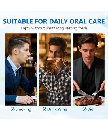 Bad Breath Treatment for Adults - Natural Fast-Acting Breath Freshening Drops with Long-Lasting Protection Alcohol-Free Oral Care Solution for Social Confidence - Buy Online on GoSupps.com