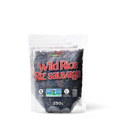Floating Leaf - Wild Rice, All Natural, Non Gluten, Non-Gmo, Kosher and Vegan Pure Long Grain Wild Rice, Healthy Food for the Whole Family, 250g 1 - Buy Online on GoSupps.com