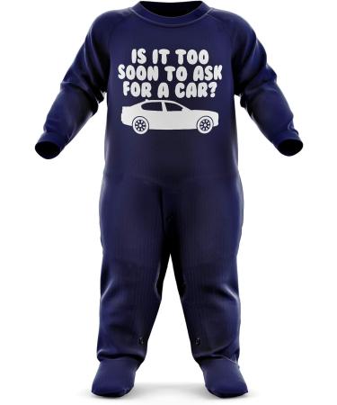 Car Baby Romper - Funny Car Babygrow Suit for Christmas Birthday - Newborn 6-12 Months Black - Buy Online on GoSupps.com