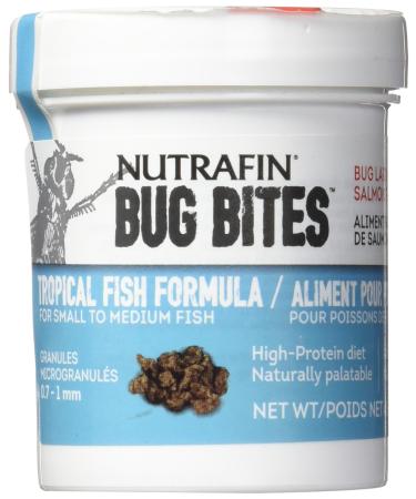 Nutrafin Bug Bites Tropical Formula 0.25-1.0 mm granules Tetra/Rasboras/Danios