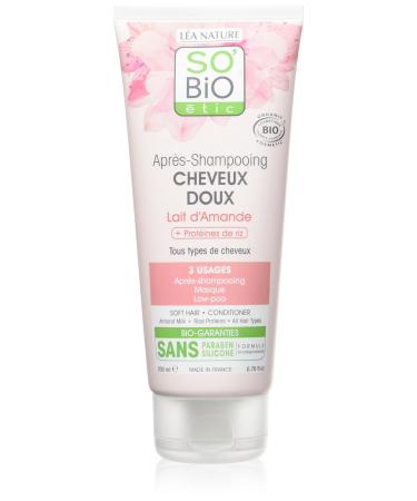 So'Bio tic SOBiO tic Organic Milk Conditioner amandelmelk 200 ml 2 stuks