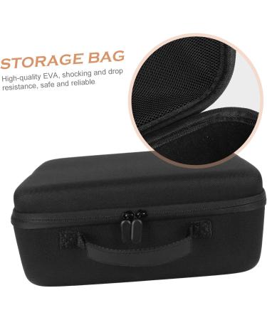 SKISUNO 2 Pcs Hair Dryer Storage Bag Hair Dryer Brush Holder Hot Air Brush Travel Case Volumizer Black Eva - Buy Online on GoSupps.com