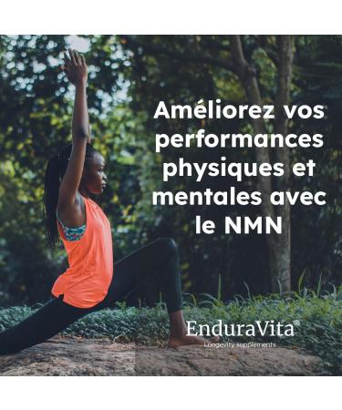  EnduraVita NAD+ Booster Capsules | 60 x 250mg | 99.8% purity | Double-tested in labs (NL/EU/US) for quality and safety - Buy Online on GoSupps.com