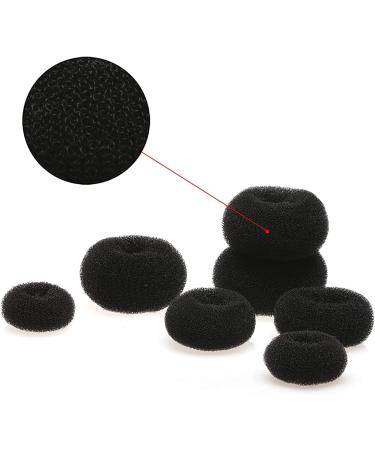 CENPEK 22-Part Hair Styling Set | Bun & Donut Maker | Magical Black Hair Accessories for DIY Hairstyles - Buy Online on GoSupps.com