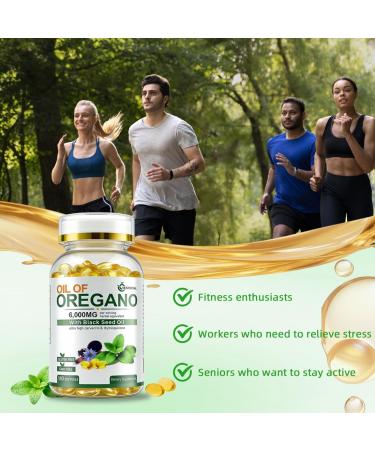 Vespecial Oil of Oregano with Black Seed Oil 180 Softgels | 2-in-1 Herbal Oregano Supplement with High Strength Carvacrol & Thymoquinone for Immune Support | Non-GMO Plant Based - Buy Online on GoSupps.com