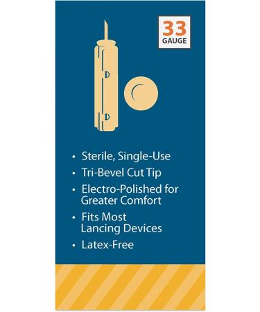 EasyTouch Twist Lancets 33G - 100 per Box | Quality Diabetes Testing Supplies - Buy Online on GoSupps.com