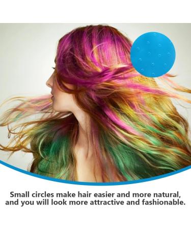 ZPFDSG Highlighting Cap Cap Hair Dye Dyeing Frosting Bleaching Highlighting Hat Hook Silicone Reusable Styling Coloring Colouring. Blue - Buy Online on GoSupps.com