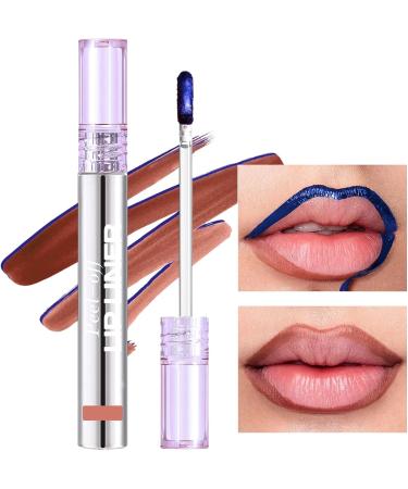 Peelable Lipliner Waterproof Makeup for WomenLipstick Makeup Beauty Supplies for Daily Work Commuting Travel Party Women Girls Woman 02 - Buy Online on GoSupps.com