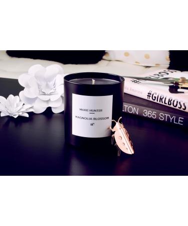 Marie Hunter Magnolia Blossom Candle - Luxury Soy Coconut Wax Blend Hand Poured All Natural Aromatic Candles for International Shipping - Buy Online on GoSupps.com