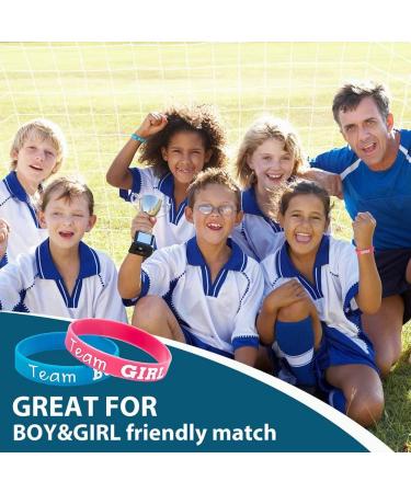 Buy Beelooom Gender Reveal Bracelets - Team Boy & Team Girl (40pcs) for Perfect Gender Reveal Party - Shop Internationally! - Buy Online on GoSupps.com