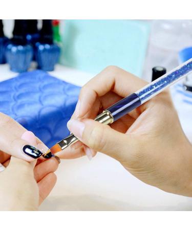 Aflytep Pen Rhinestone Eye Acrylic Handle Carving Painting Gel Nail Extension Manicure Liner Pen 04 - Buy Online on GoSupps.com