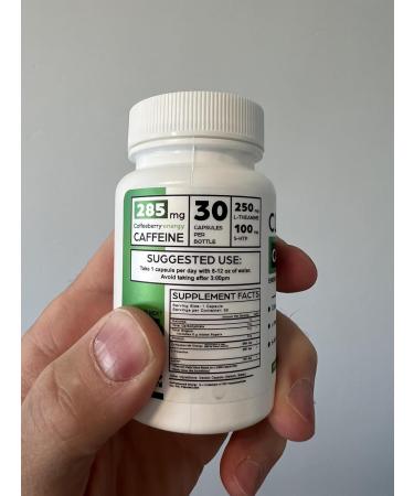 Clean Caffeine Pills - Coffeeberry Energy for No Jitters | 30-Day Supply of Clean Energy - Buy Online on GoSupps.com