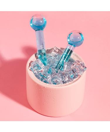 Facial Ice Globes for Cold Therapy | Depuffing Crystal Balls & Cooling Globes | Lymphatic Drainage Massager - Buy Online on GoSupps.com