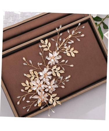 minkissy 1pc Crystal Hair Clips Wedding Barrettes Rhinestone Side Hair Clips Flower Hair Clips Bridal Hair Barrettes Crystal Hair Accessories Wedding Women Barrettes Hair Pin Fashion Bride - Buy Online on GoSupps.com