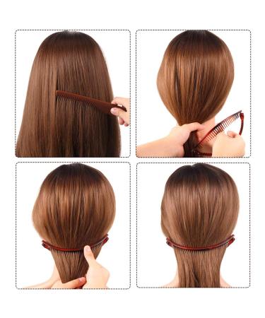 Vintage Fish-Shaped Banana Hair Clips Set for Women, 4Pcs - Curly Thick Hair Accessories - Buy Online on GoSupps.com