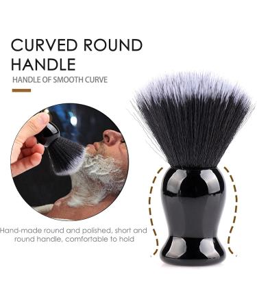 Lencyotool Premium Shaving Brush Set - Soft Imitation Roof Hair Vegan-Friendly Men's Grooming Tools (10.5x3.5 cm) - Buy Online on GoSupps.com