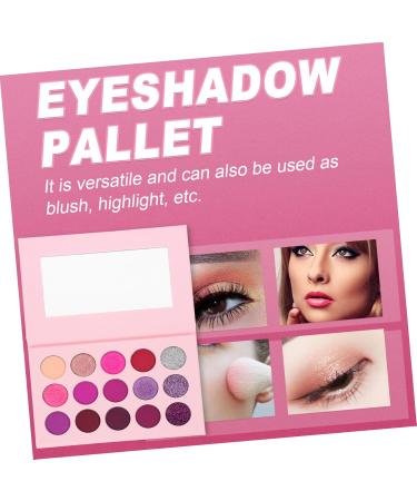 FOMIYES 15 Glitter Eye Shadow Eyeshadow Palette Colorful Eyeshadow Cosmetic Makeup Pearlescent Miss 1 count (Pack of 1) Purple - Buy Online on GoSupps.com
