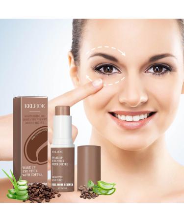 Caffeine Eye Stick Caffeine Eye Cream Wake Up Eye Stick With Coffee Under Eye Cream Anti Aging Hydrating And Firming Caffeine Eye Cream Reduces Puffiness And Dark Circles Fade fine lines (3)