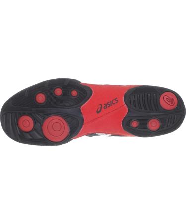 ASICS Split Second 9 Men's Wrestling Shoes - Red/Silver/Black - Size 10.5 - Buy Online on GoSupps.com
