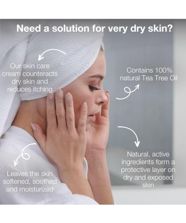 Skin Care cream for very dry skin - 100 ml Moisturizing multi-cream for body and face - With Tea Tree Oil that relieves skin problems - Leaves the skin softened & moisturized Australian Bodycare - Buy Online on GoSupps.com