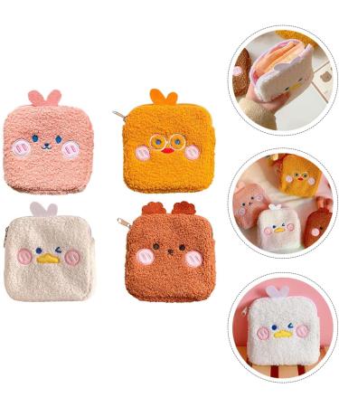 LALAFINA 8 Pcs Sanitary Napkin Storage Bags - Multi-Function Diaper & Pad Holder - Organic Cotton for Women - Assorted Colors - Buy Now - Buy Online on GoSupps.com