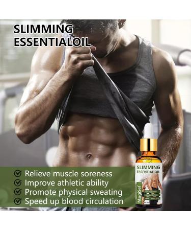 TUITUII Sweating oils slimming oil natural organic slimming massage oil for weight loss anticellulite belly fat quick loosening cellulite cream for waist arms buttocks - Buy Online on GoSupps.com