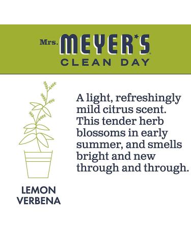 Mrs. Meyer's Clean Day Multi-Surface Cleaner Spray All-Purpose Cleaner Solution for Countertops Floors Walls and More Lemon Verbena Scent 473 ml Spray Bottle Lemon Verbena 473 ml (Pack of 1) - Buy Online on GoSupps.com