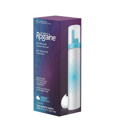 Women's Rogaine 5 Minoxidil Foam for Hair Regrowth - 2-Month Supply - Buy Online on GoSupps.com