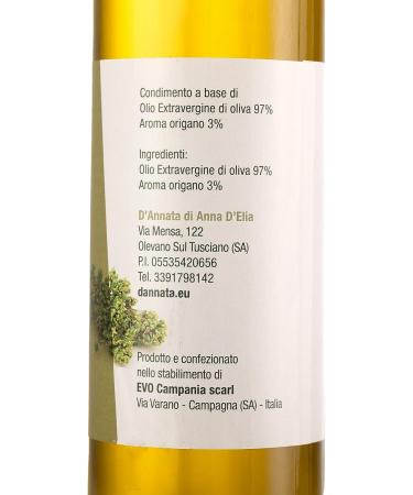 d annata Dannata Condiment based on extra virgin olive oil flavored with oregano 1 bottle CL25 - Buy Online on GoSupps.com