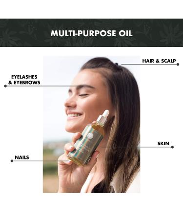 Hairworthy 100% Pure Organic Cold-Pressed Castor Oil for Hair Growth, Eyelashes & Eyebrows - Hexane-Free Premium Oil with Applicator Kit - Buy Online on GoSupps.com