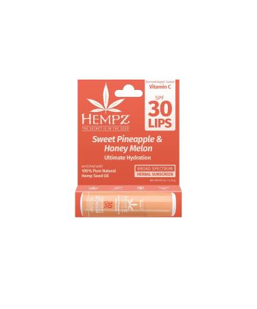 Buy Sweet Pineapple & Honey Melon Herbal Lip Sunscreen - SPF 30 0.15 oz Hydrating & Nourishing International Shipping Available - Buy Online on GoSupps.com