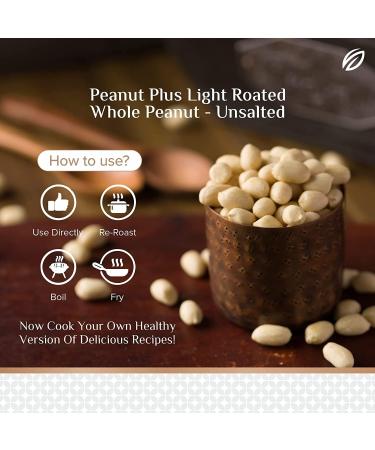 SHREGO Peanut Plus Light Roasted Whole Peanut Unsalted 720G Snacks and Namkeen - Buy Online on GoSupps.com