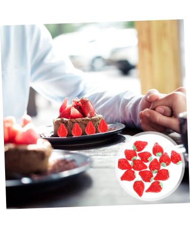 Zerodeko 60 Pcs Simulation Three-dimensional Fruit Minatures Crafts Artificial Fruit Toy Fruit Charms Strawberry Blue Plant Pots Indoor Miniatures Cake Decorations Phone Case Resin Earrings - Buy Online on GoSupps.com