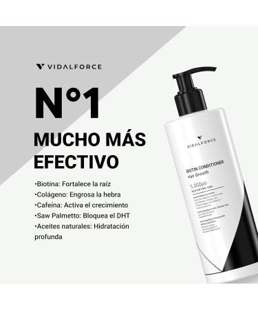 Apr s-shampooing la Biotine pour les Cheveux Collag ne Huile d'Argan Huile de Jojoba et Huile de Macadamia avec 18 Vitamines pour les Cheveux I Pr vient et aide r duire la chute XXL 400 ml - Buy Online on GoSupps.com