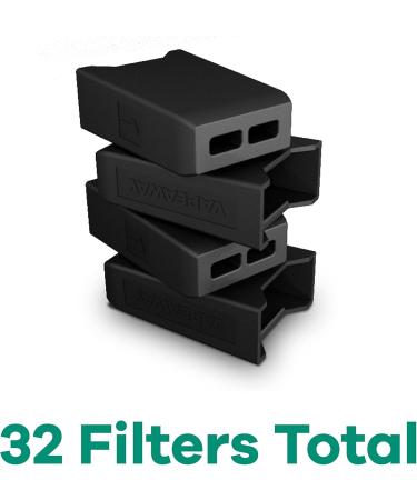VAPEAWAY Filter Technology: Reduce 50% of Toxins, 32 Filters Included - Buy Online on GoSupps.com